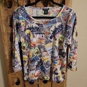 Y2K World Travel Shirt